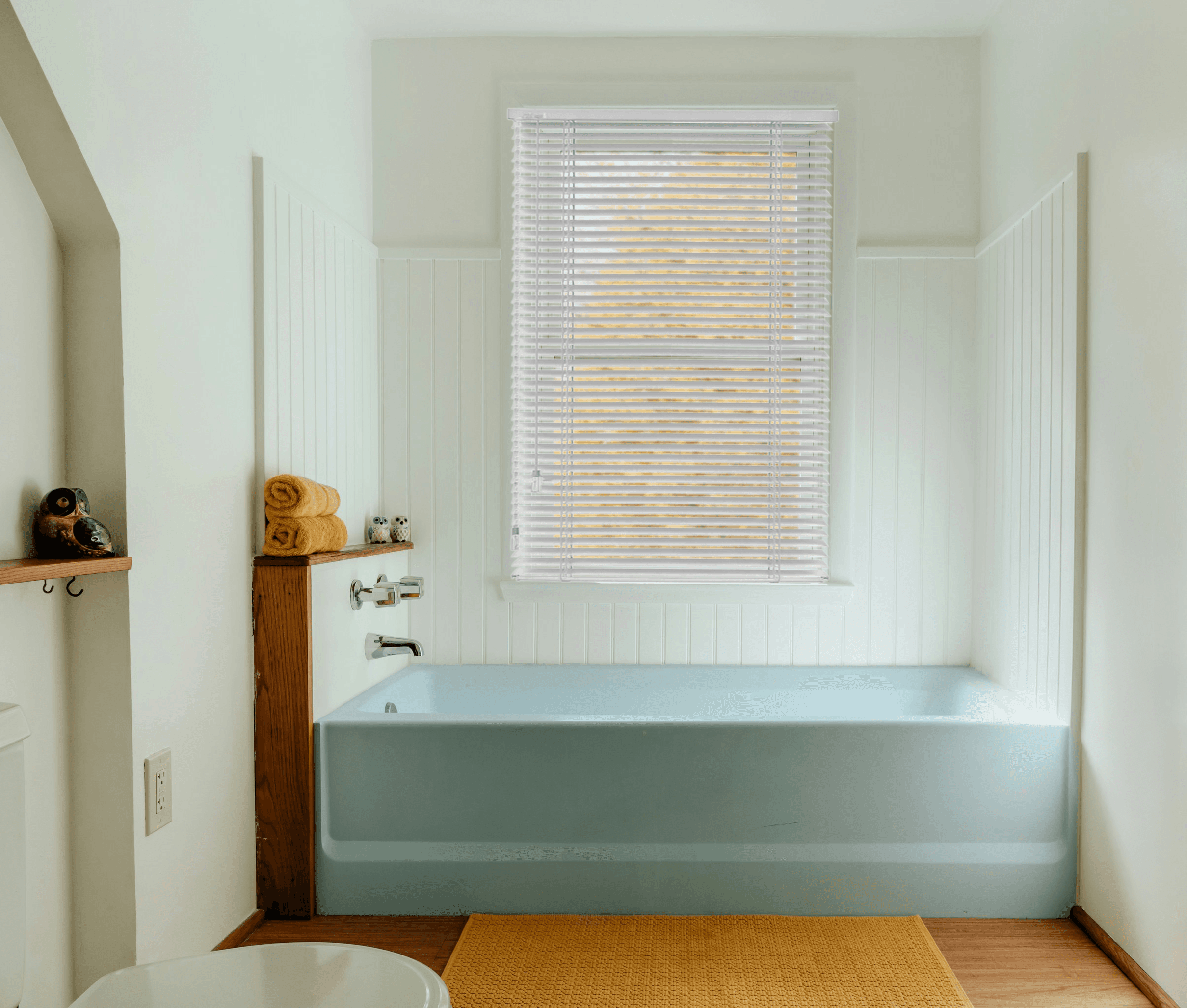 White Matt Aluminium Venetian Blinds 25mm