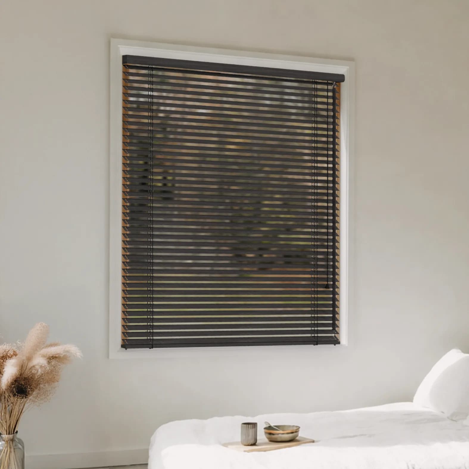 Ebony Venetian Blinds 25mm