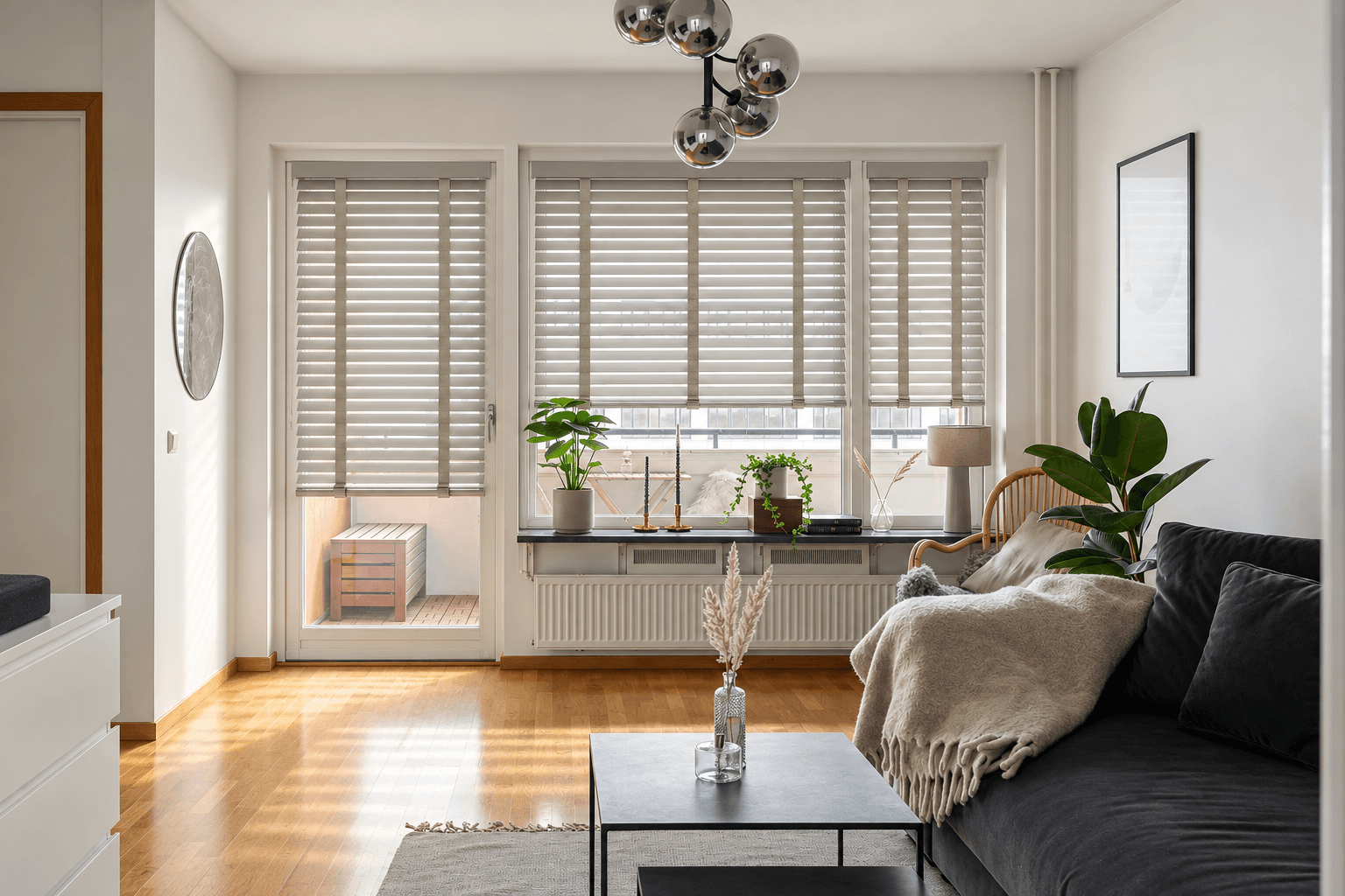 Stone Aluminium Blind 50mm + Stone