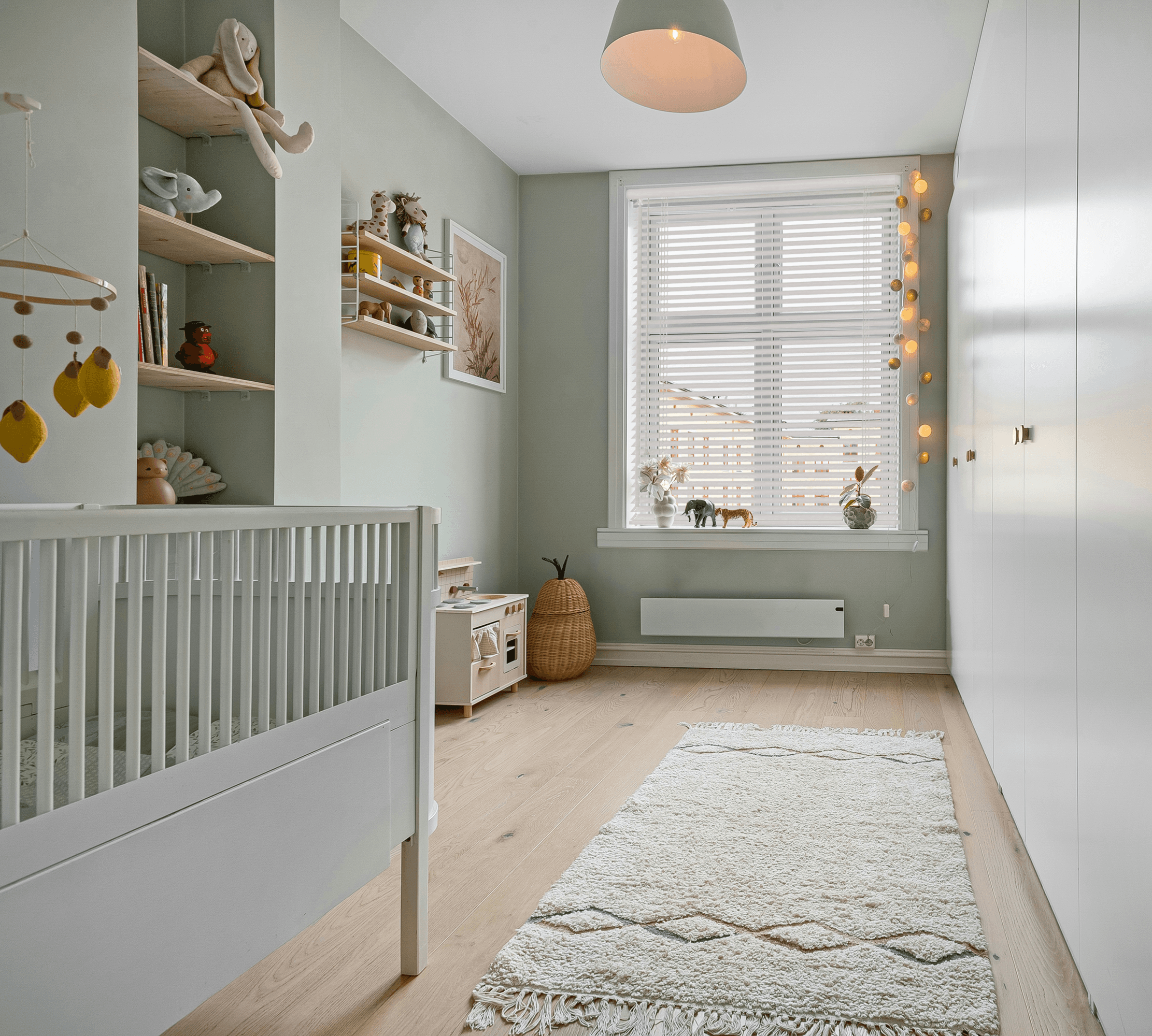 Snow White Bamboo Venetian Blinds 50mm