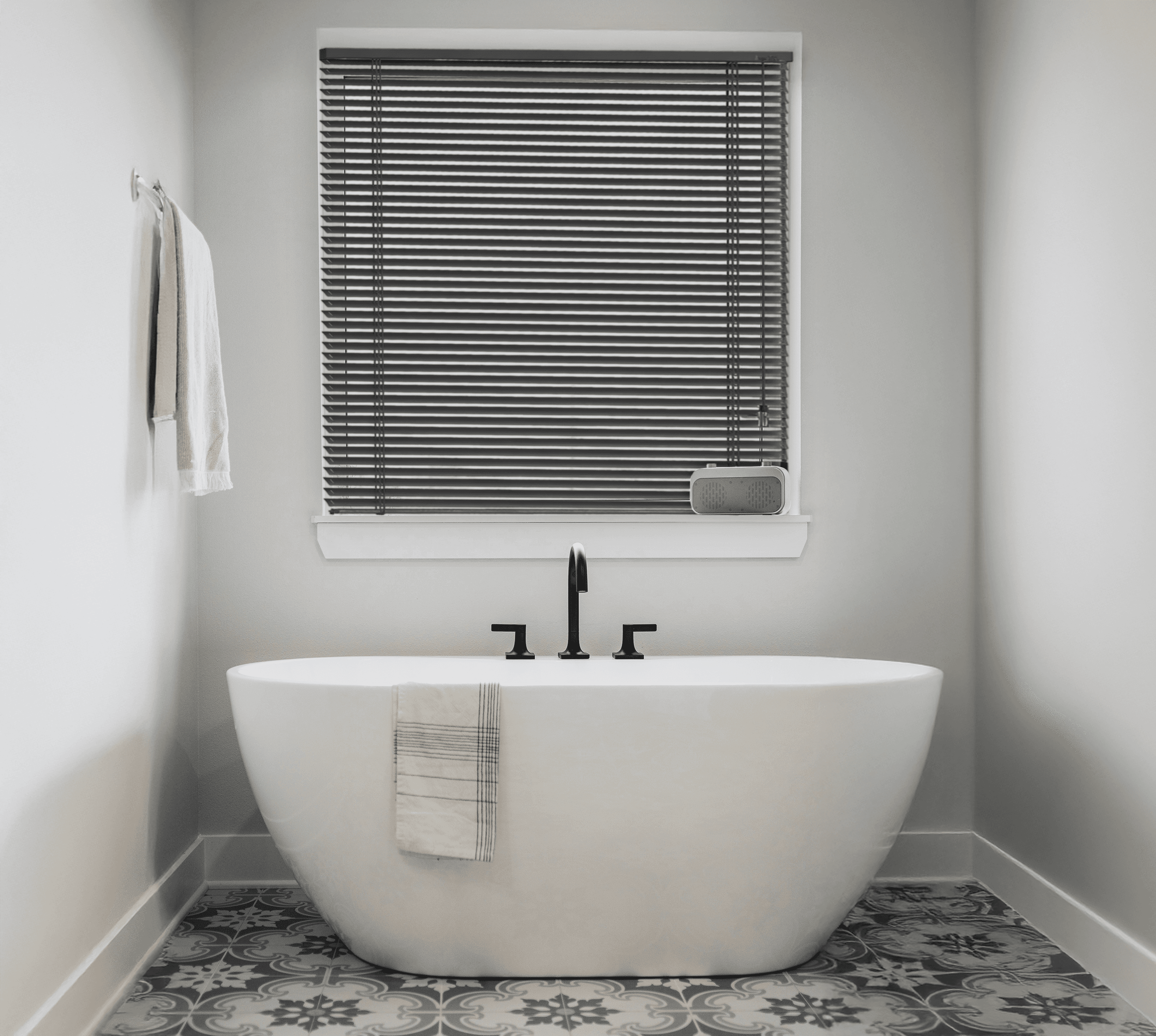 Charcoal Matt Aluminium Blinds 25mm